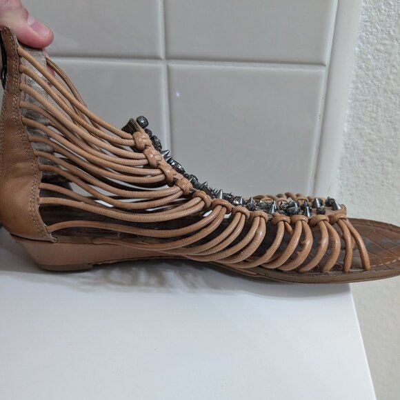 Sam Edelman Dahlia Embellished Gladiator Sandals - Size 8M - Picture 7 of 11